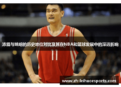浓眉与姚明的历史地位对比及其在NBA和篮球发展中的深远影响